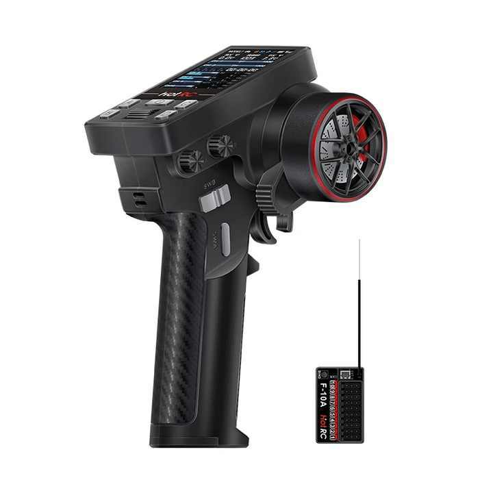 HOTRC CT-10B 10-Channels 2.4GHz Remote Controller for Climbing Drifting Vehicle RC Cars