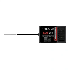 HOTRC F-06A & F-06AT 6 Channel Gyro 2.4Ghz Receiver RC Model Parts for 6 Channel Remote Controller