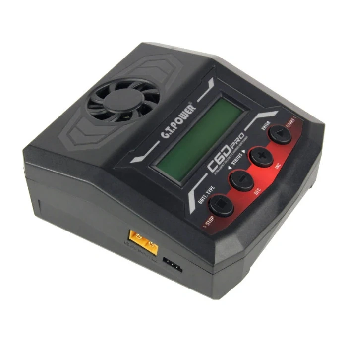 GT Power C6D Pro 300W AC/DC 12A Intelligent LiPo Battery Charger / Discharger
