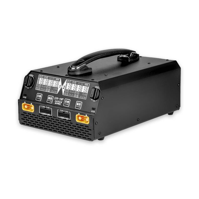 EV-Peak U4-HP 2400W/25A Dual Channels Inntelligent Balance Charger for Agriculture Drone