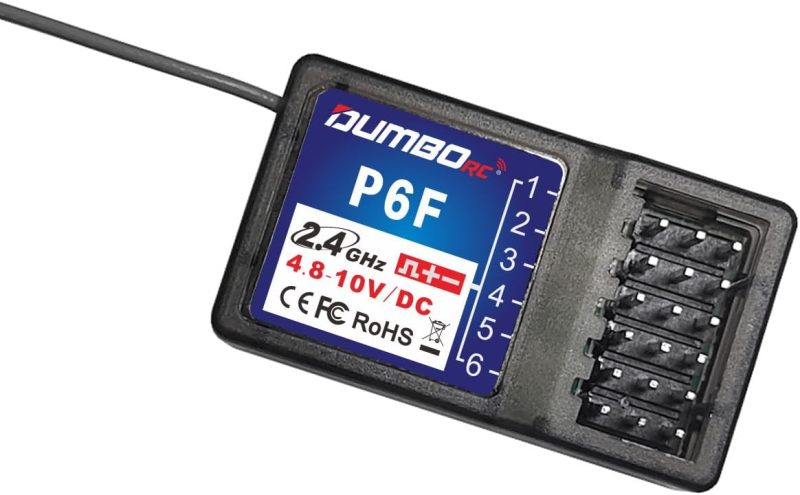 DumboRC P6F 6 Channels 2.4GHz RC Receiver