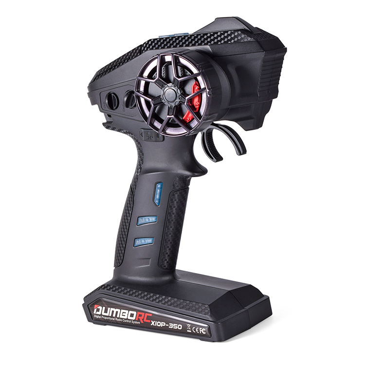 DumboRC X10P-350 2.4GHz 10CH Radio Controller Support Gyro With X10F Receiver for RC Car Boat Tank Model