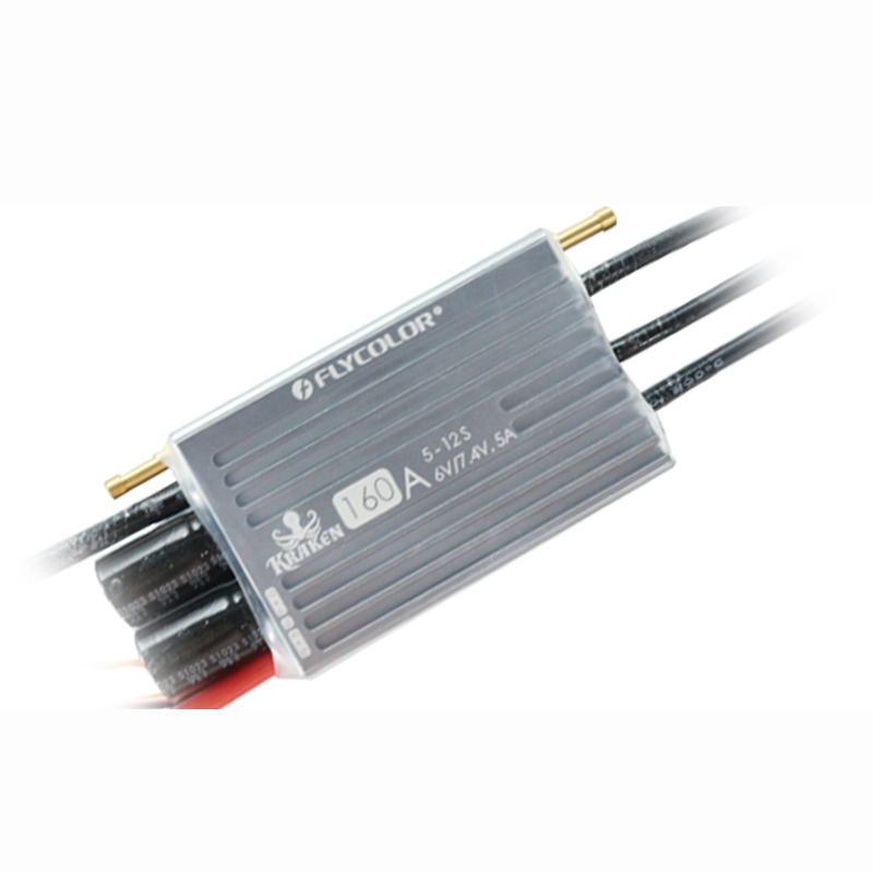Flycolor Kraken 120A / 160A / 200A 5-12S  HV ESC (Wifi) for RC Boats Model