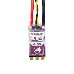 Flycolor Raptor 5 3-6S BLHeli_32 20A / 35A / 45A / 50A ESC for Fixed-wing RC Drones