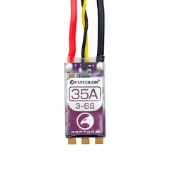 Flycolor Raptor 5 3-6S BLHeli_32 20A / 35A / 45A / 50A ESC for Fixed-wing RC Drones