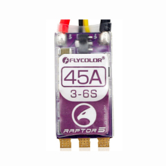 Flycolor Raptor 5 3-6S BLHeli_32 20A / 35A / 45A / 50A ESC for Fixed-wing RC Drones