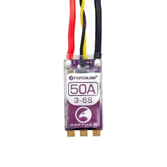 Flycolor Raptor 5 3-6S BLHeli_32 20A / 35A / 45A / 50A ESC for Fixed-wing RC Drones