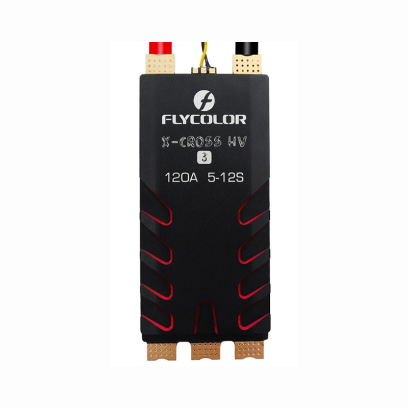 Flycolor X-Cross HV 3 series 60A 80A 120A 5-12S ESC  for RC FPV Racing Drone