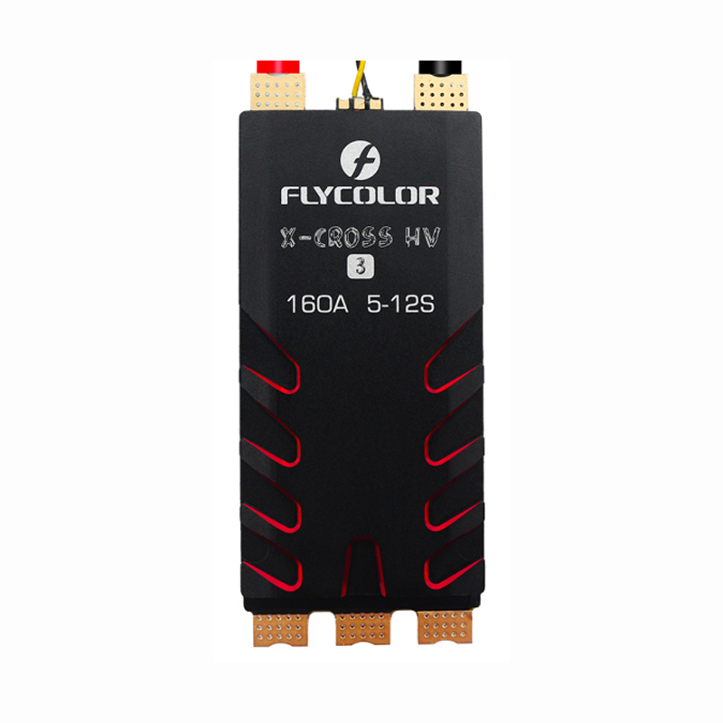 Flycolor X-Cross HV 3 series 60A 80A 120A 5-12S ESC  for RC FPV Racing Drone