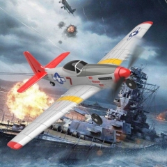 Volantex Micro P51D 4-Ch 761-5 Beginner RC Airplane Built In Gyro RTF