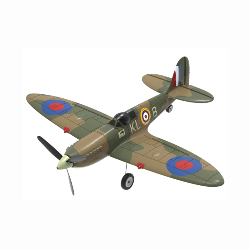 Volantex Spitfire 400mm 761-12 Xpilot One Key Aerobatic Stabilization System Beginners RC Airplane w/ Gyro RTF
