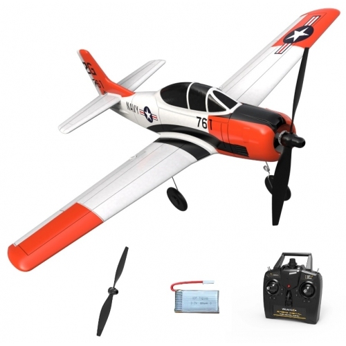 Volantex T-28 Trojan Micro 400mm 761-9 4CH RC Airplane  Built In Gyro  RTF