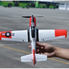 Volantex T-28 Trojan Micro 400mm 761-9 4CH RC Airplane  Built In Gyro  RTF