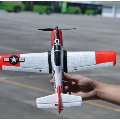 Volantex T-28 Trojan Micro 400mm 761-9 4CH RC Airplane  Built In Gyro  RTF