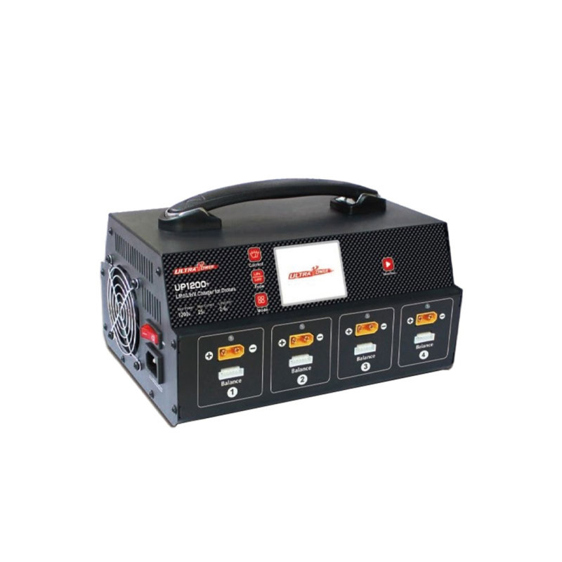UltraPower UP1200+ 1200W 25A 8 Channels 2-6S Battery UAV Drone Charger With LCD Display