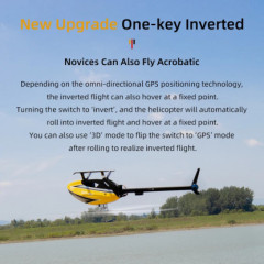 FlyWing W450L V2.5 6CH  Smart RC Helicopter w/H1 GPS Stabilization System
