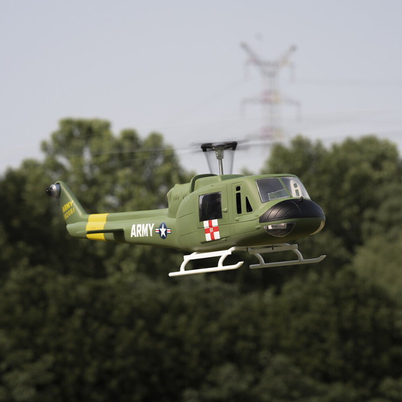 FlyWing UH-1 V3 Upgrade Version Class 470 6CH Brushless GPS Fixed Point Altitude Hold RC Helicopter with H1 Flight Controller