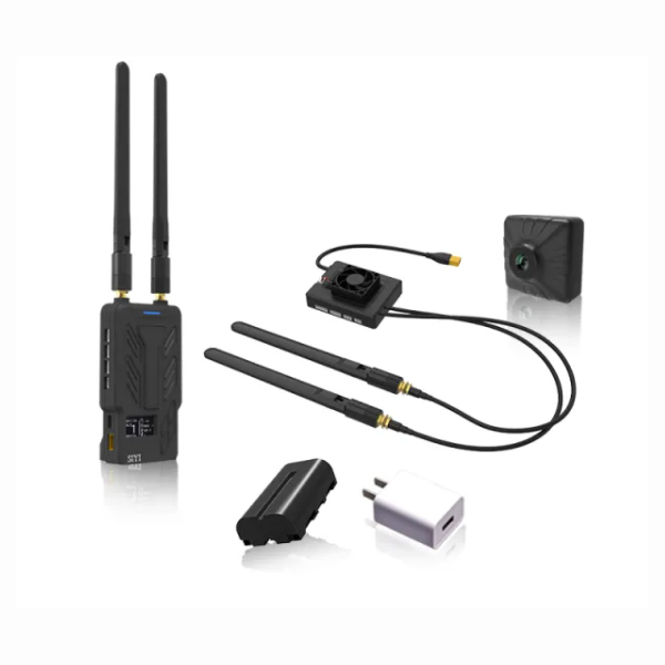 SIYI HM30 Full HD Digital Video Link Radio System Transmitter Remote Control OLED Touchscreen 1080p 60fps 150ms FPV OSD 30KM