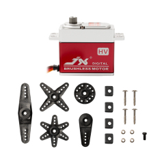 JX Servo BLS-HV7032MG 32KG Brushless High Precision Steel Gear Full CNC Digital Servo