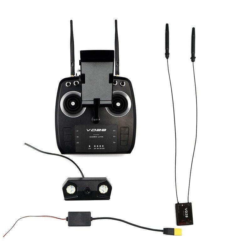 SIYI VD28 Radio System Transmitter Remote Controller with IP67 Waterproof FPV Camera for Agriculture Spraying Drone 2.4G 8KM