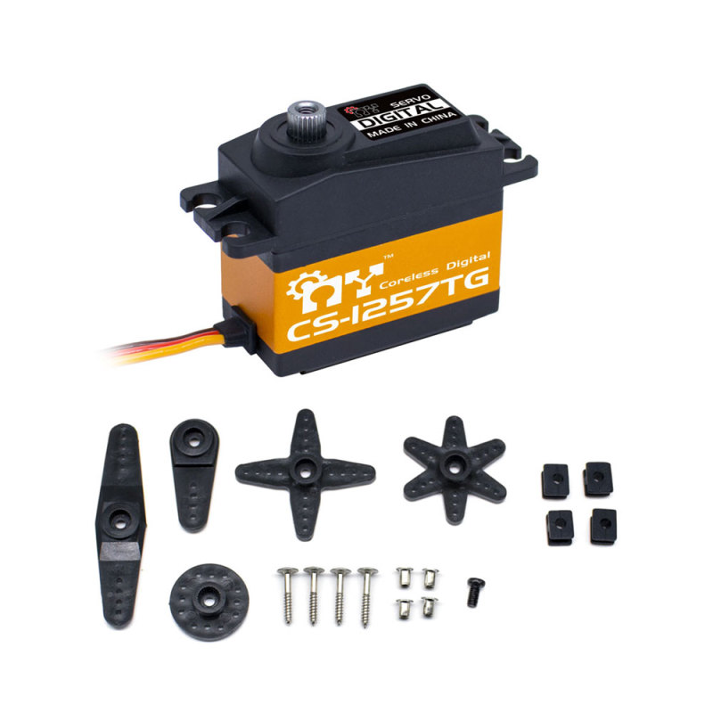 MY Servo CS-1257TG 6.0V 10KG High Torque Metal Gear Hollow Cup Standard Coreless Digital Servo