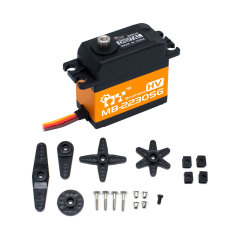 MY Servo MB-2230SG 7.4V 0.13Sec 42KG High Voltague Super High Torque Steel Gears Brushless Standard Digital Servo