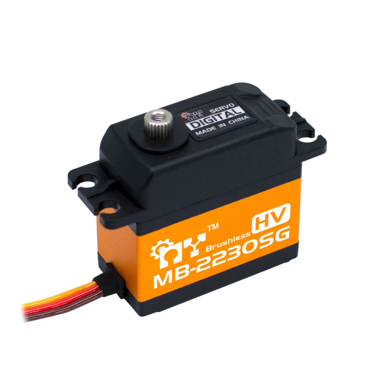 MY Servo MB-2230SG 7.4V 0.13Sec 42KG High Voltague Super High Torque Steel Gears Brushless Standard Digital Servo