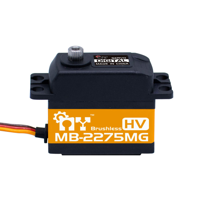 MY Servo MB-2275MG 7.4V 0.05Sec 10KG High Voltague High Speed Steel Gears Brushless Standard Digital Servo