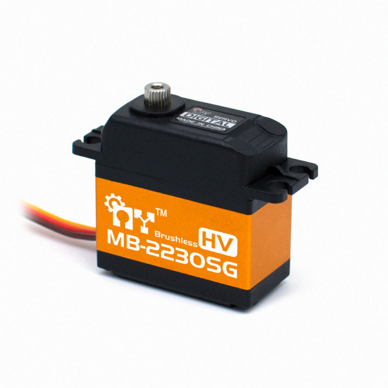 MY Servo MB-2230SG 7.4V 0.13Sec 42KG High Voltague Super High Torque Steel Gears Brushless Standard Digital Servo