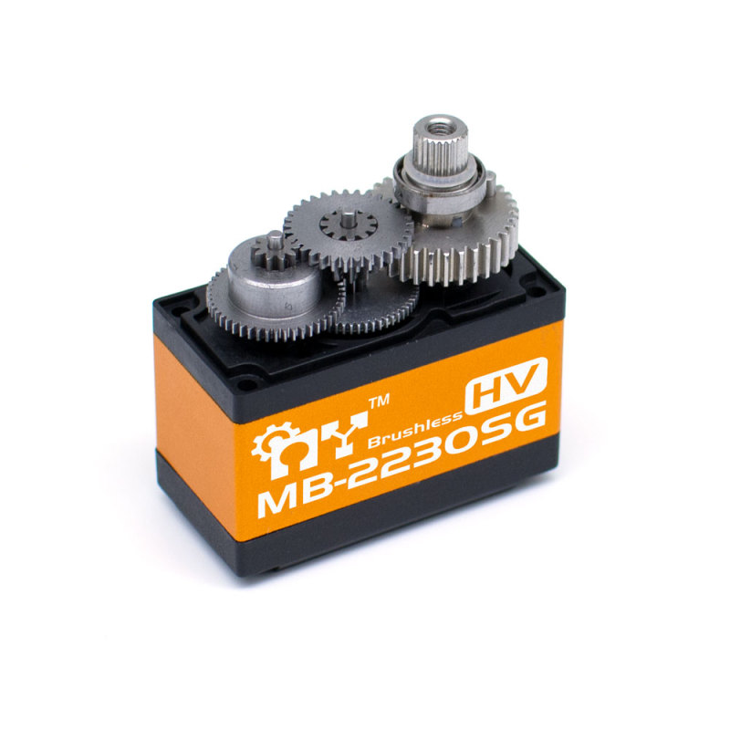 MY Servo MB-2230SG 7.4V 0.13Sec 42KG High Voltague Super High Torque Steel Gears Brushless Standard Digital Servo