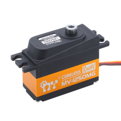MY Servo MV-1250MG 8.4V 0.08Sec 10KG Metal Gears Coreless Low Profile Digital Servo for RC Cars Truck Boat