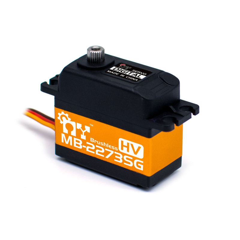 MY Servo MB-2273SG 7.4V 0.09Sec 28KG High Voltague High Torque Steel Gears Brushless Standard Digital Servo