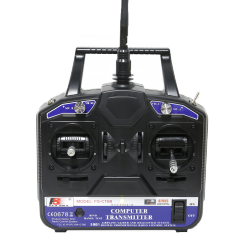 FlySky FS-CT6B 2.4GHZ 6CH Transmitter System Radio Controller with FS-R6B Receiver