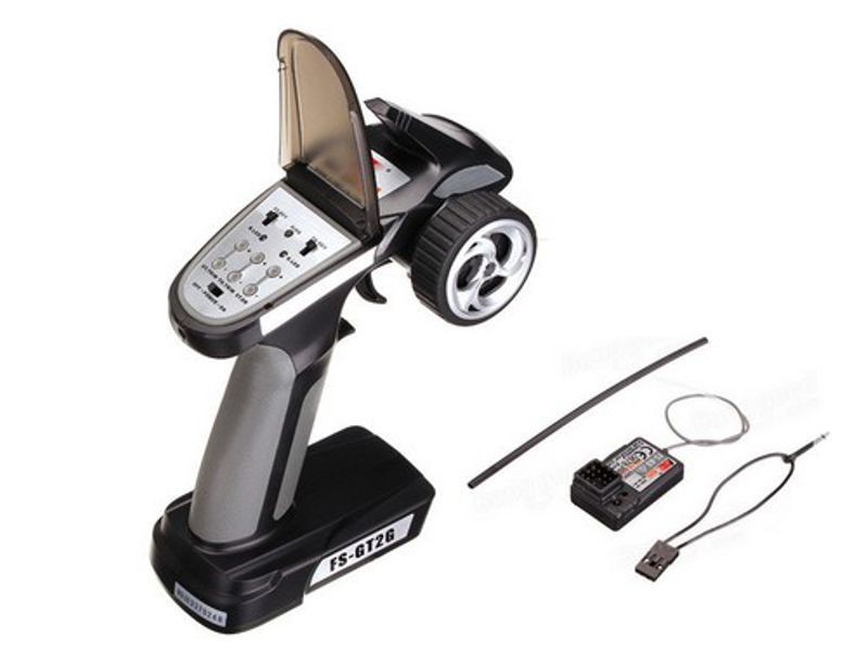 FlySky FS - GT2G 2CH 2.4 GHz Surface Transmitter Radio Controller with FS-A3 Receiver