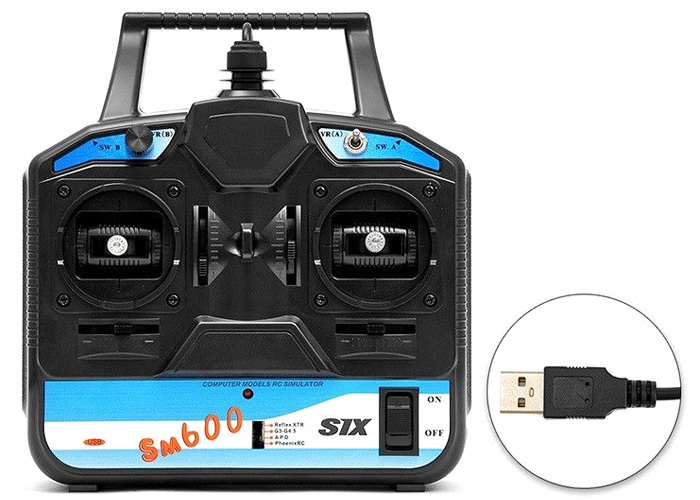 FlySky FS-SM600 - 6 Channel USB Powered Transmitter Radio Controller