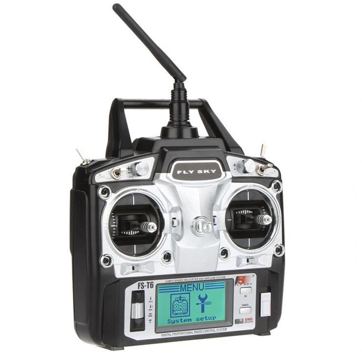 Flysky R6b FlySky FS-T6 6CH 2.4 GHz Surface Transmitter Radio Controller w/FS-R6B ...