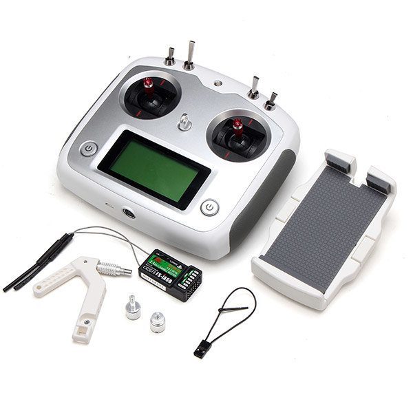 Flysky FS-i6S 2.4G 10CH AFHDS Touch Screen Transmitter Radio Conntroller + FS-iA6B 6CH
