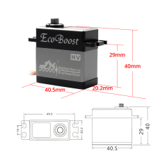 JX Ecoboost BLS6520HV 19.5KG Large Torque 180 Degree Metal Gear High Voltage Brushless Digital Servo