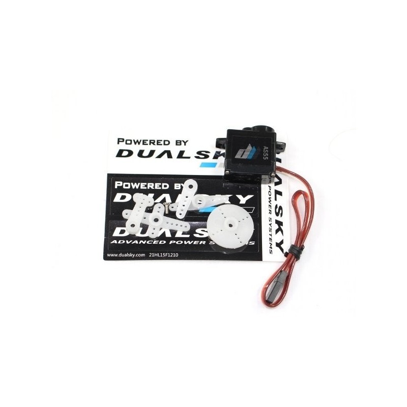 DUALSKY  AS55 6g 1.2KG 0.12sec/60° Micro Analog Coreless Servo