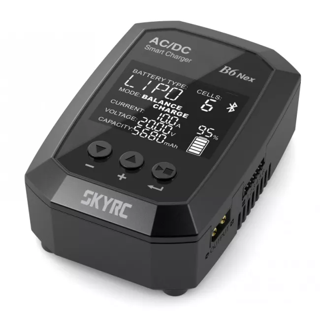 SkyRC B6 Nex 1-6S LiPo/LiFe/Lilon/LiHV AC 50W / DC 200W 10A Battery Charger