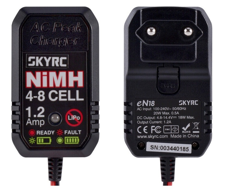 SkyRC eN18 4-8S 1.2A 18W NiMH Peak Compact Balance Charger
