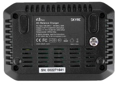 SkyRC E3 Duo Dual-Channel 2x20W / 2,2A 2-3S LiPo LiFe LiHv  AC Balance Charger