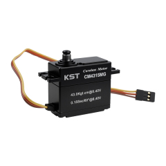 KST CM4315MG 43Kgf.cm 0.15sec/60° Coreless Metal Gear Servo IP65 Waterproof for 1/10 Scale RC Rock Crawler and 1/7th 1/8th Scale RC Monster Truck & Buggy