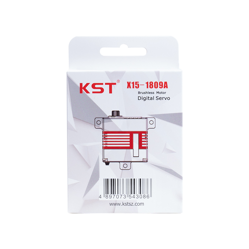 KST X15-1809A  24Kgf.cm 0.07sec/60° Metal Gear Brushless Mini Servo for RC Planes
