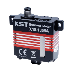 KST X15-1809A  24Kgf.cm 0.07sec/60° Metal Gear Brushless Mini Servo for RC Planes