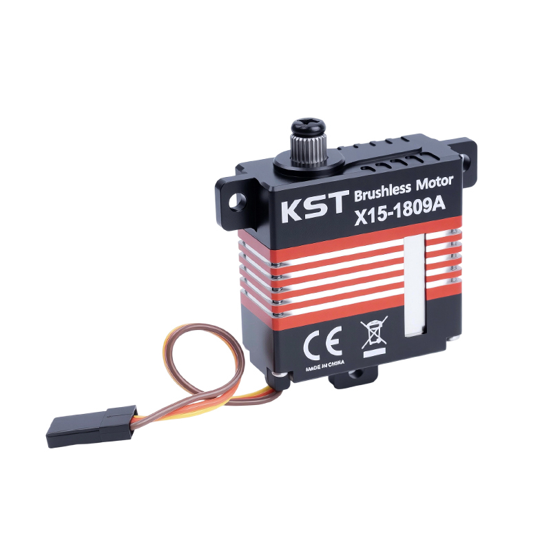 KST X15-1809A  24Kgf.cm 0.07sec/60° Metal Gear Brushless Mini Servo for RC Planes