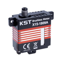 KST X15-1809A  24Kgf.cm 0.07sec/60° Metal Gear Brushless Mini Servo for RC Planes