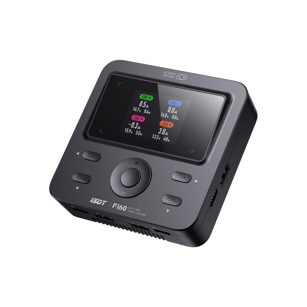 ISDT F160 4-slot AC/DC Quad Smart Charger