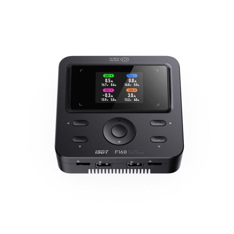 ISDT F160 4-slot AC/DC Quad Smart Charger