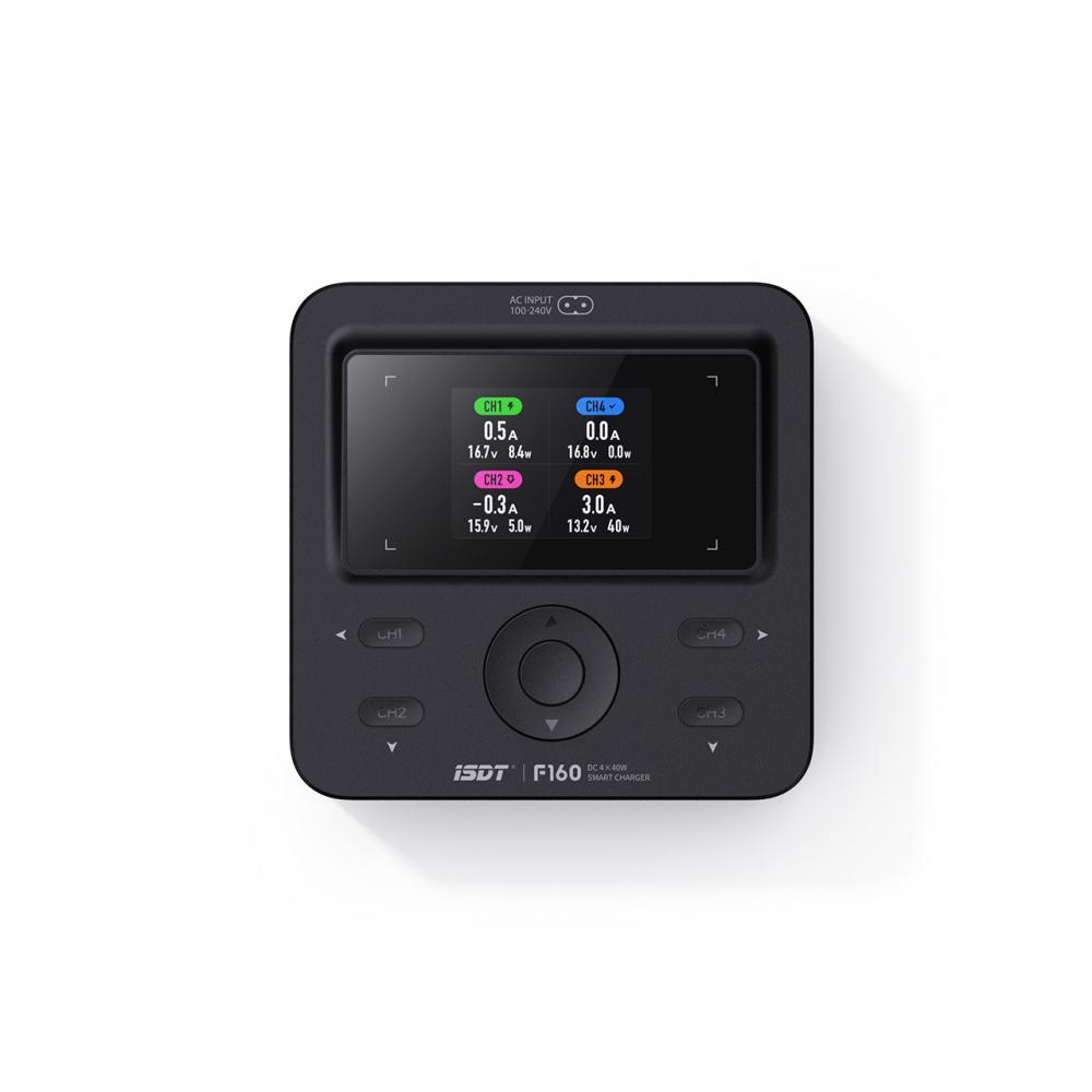 ISDT F160 4-slot AC/DC Quad Smart Charger